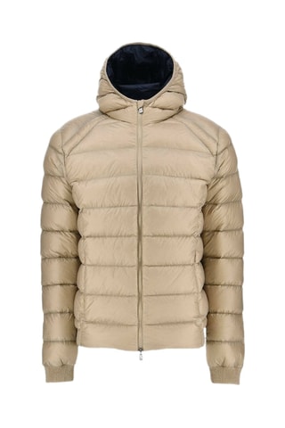 Piumino con cappuccio Nat - Beige