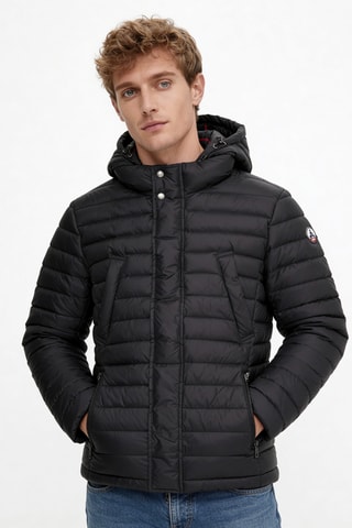 Piumino con cappuccio Florent - Nero