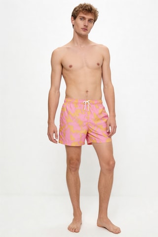 Zwemshort Biarritz - Roze en Oranje