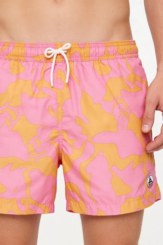 Zwemshort Biarritz - Roze en Oranje