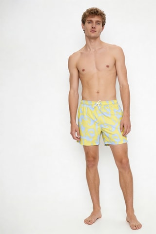 Zwemshort Biarritz - Geel en Blauw