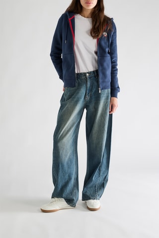 Sweat à capuche - Bleu marine