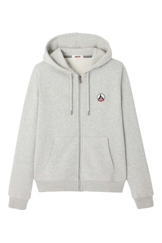 Felpa con cappuccio - Grigio chiaro