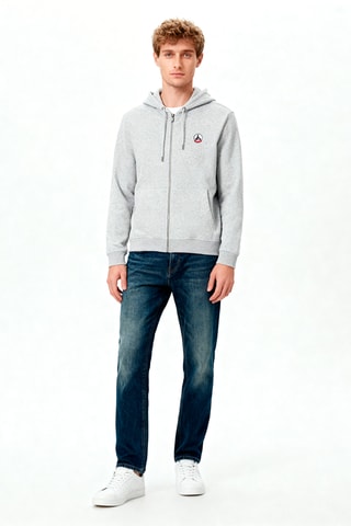 Sweater met Capuchon - Grijs