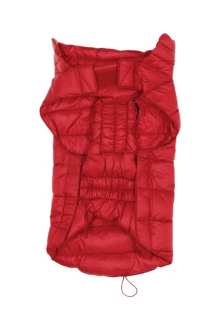 Piumino senza maniche per cane  - Rosso