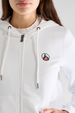 Felpa con cappuccio - Bianco