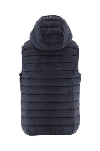 Piumino slim senza maniche - Navy