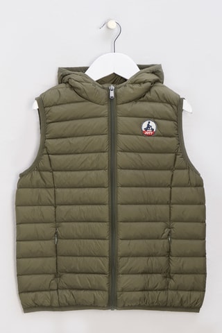 Piumino senza maniche - Kaki