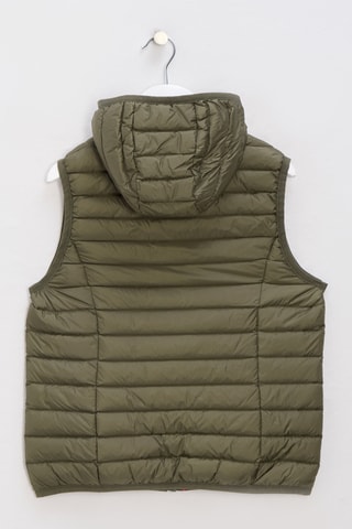 Piumino senza maniche - Kaki