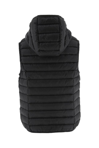 Piumino slim senza maniche - Nero