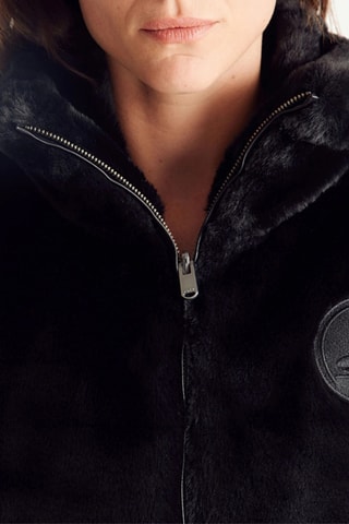 Omkeerbaar Mouwloos Jasje Daria- Zwart