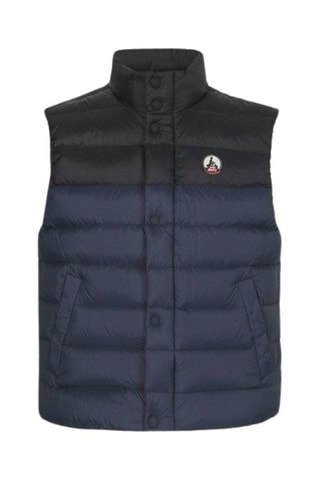 Bodywarmer Thomas - Blauw en Zwart