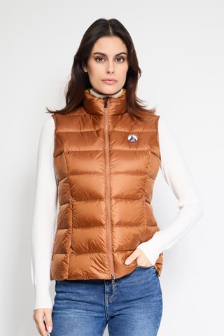 Bodywarmer Sab - Karamelbruin