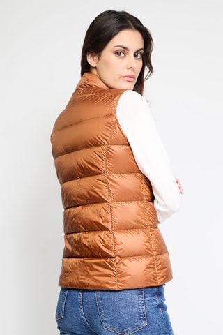 Bodywarmer Sab - Karamelbruin