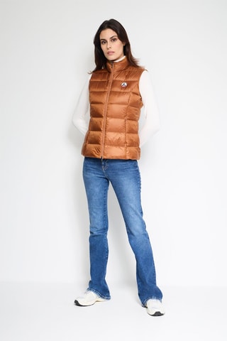 Bodywarmer Sab - Karamelbruin