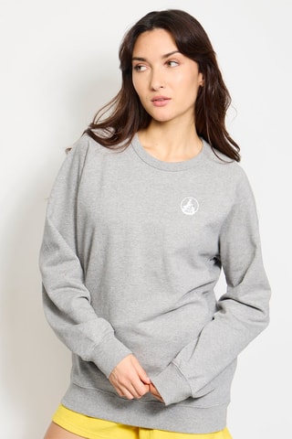 Sweat Camino Logo - Gris chiné
