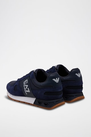 Leren Sneakers - Zwart - EA7