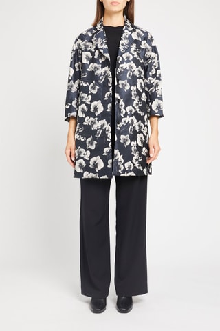 Trenchcoat Zwart en Lichtroze