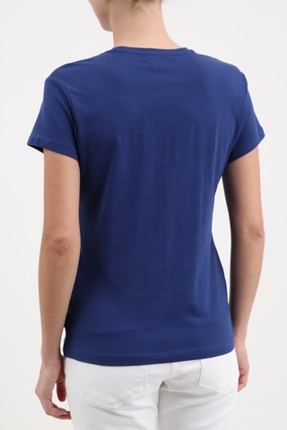 T-shirt Mechi - Blauw