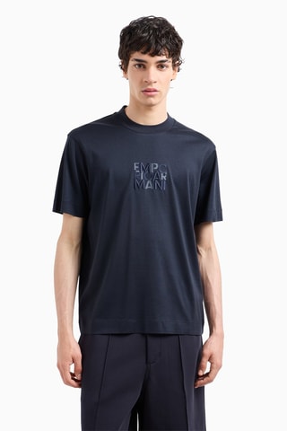 T-shirt - Marineblauw