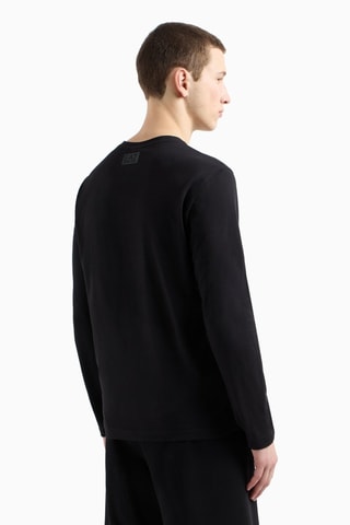 Oversized T-shirt - Zwart - EA7