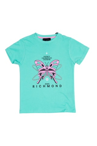 T-shirt en Short - Blauw en zwart