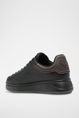 Leren Sneakers - Zwart