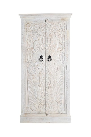 Armoire 2 portes en manguier - 90 x 183 x 40 cm