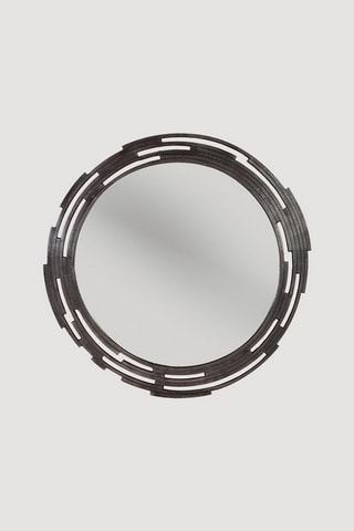 Miroir - Noir - 90 x 90 x 2 cm