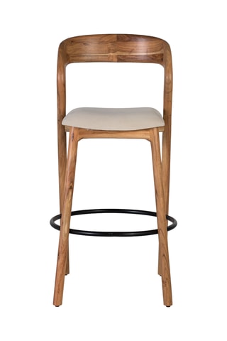 Tabouret de bar en acacia - 109 x 53 x 53 cm