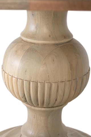 Table à manger en manguier - 77 x 120 x 120 cm