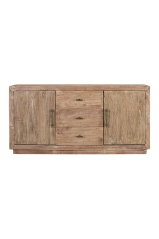 Buffet 2 portes en bois - 175 x 86 x 40 cm