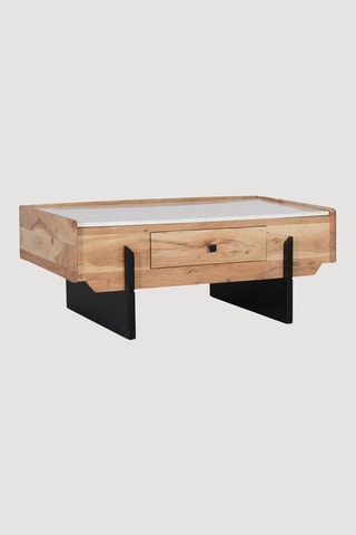 Table basse en acacia - 100 x 40 x 60 cm