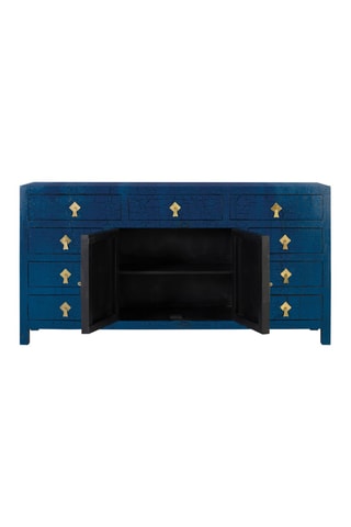 Buffet 2 portes - Bleu