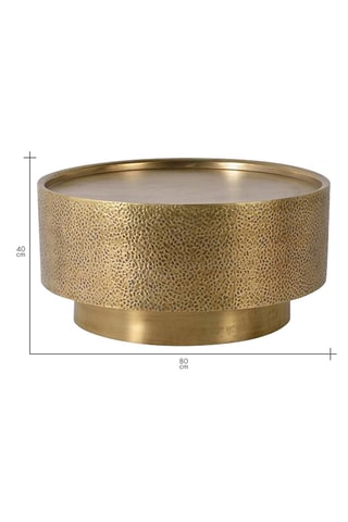 Table basse - Doré - 80 x 40 x 80 cm