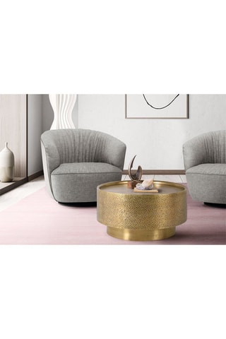 Table basse - Doré - 80 x 40 x 80 cm