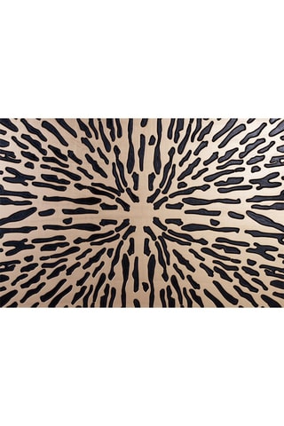 Panneau décoratif - Doré et noir - 120 x 120 x 3 cm