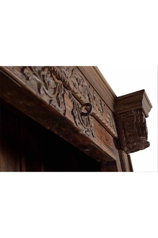 Bibliothèque - Marron - Structure en bois de manguier - 142 x 222 x 56 cm