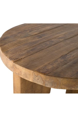Table basse en manguier - 90 x 90 x 42 cm