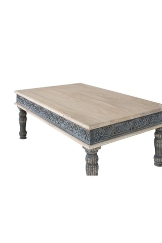 Table basse en manguier massif - 120 x 48 x 75 cm