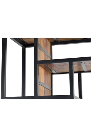 Bibliothèque - Naturel et noir