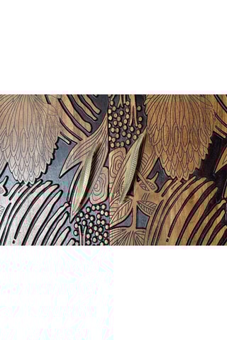 Bibliothèque 2 portes - Naturel et noir - Acacia - 100 x 40 x 160 cm