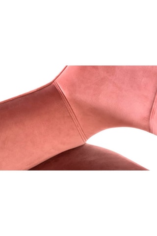 2 chaises - Marron - Toucher velours