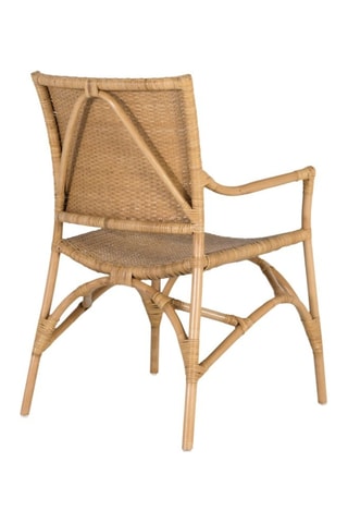 2 chaises en bambou - 54 x 54 x 85 cm