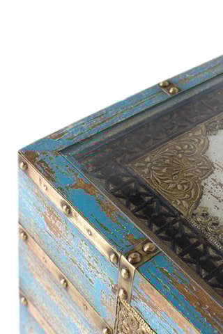 Table basse en manguier - 120 x 46 x 70 cm