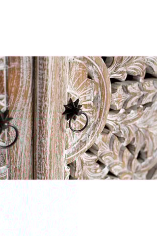 Armoire 2 portes en teck - 100 x 188 x 50 cm