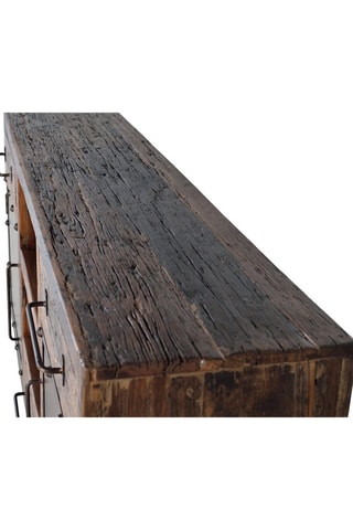 Buffet 2 portes - Naturel - En bois - 180 x 90 x 40 cm