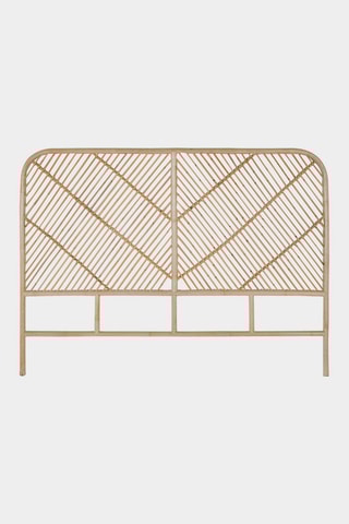 Tête de lit en rotin