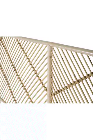 Tête de lit en rotin