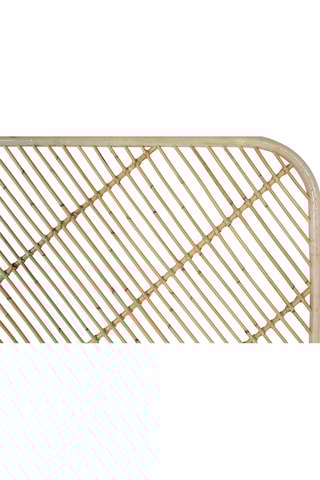 Tête de lit en rotin